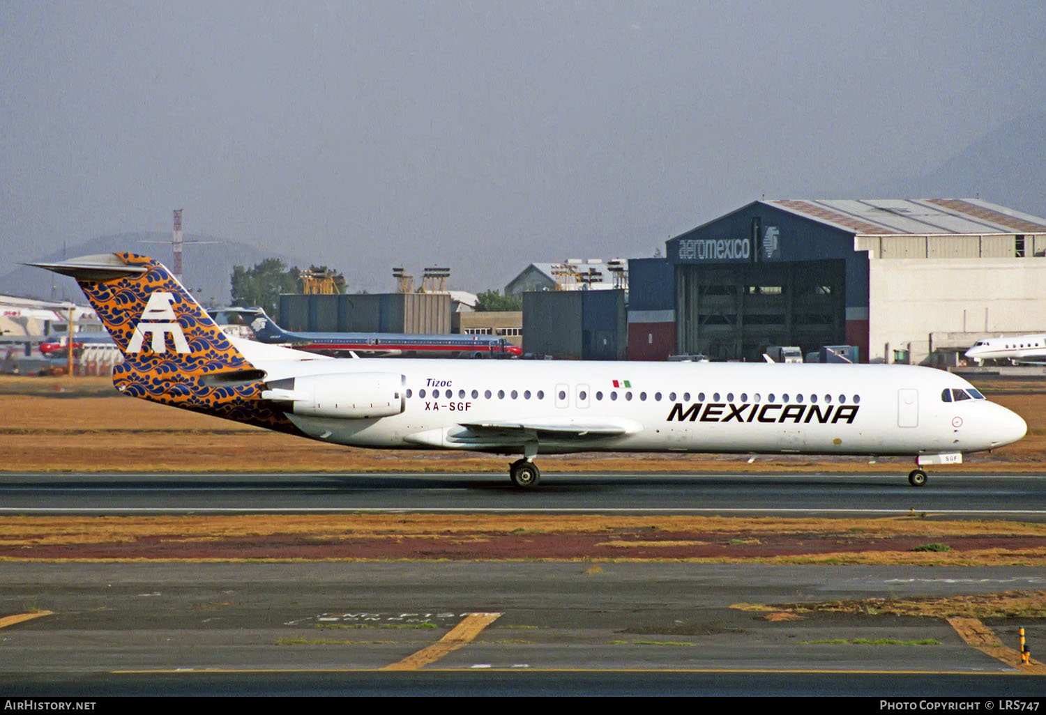Aircraft Photo of XA-SGF | Fokker 100 (F28-0100) | Mexicana | AirHistory.net #237889