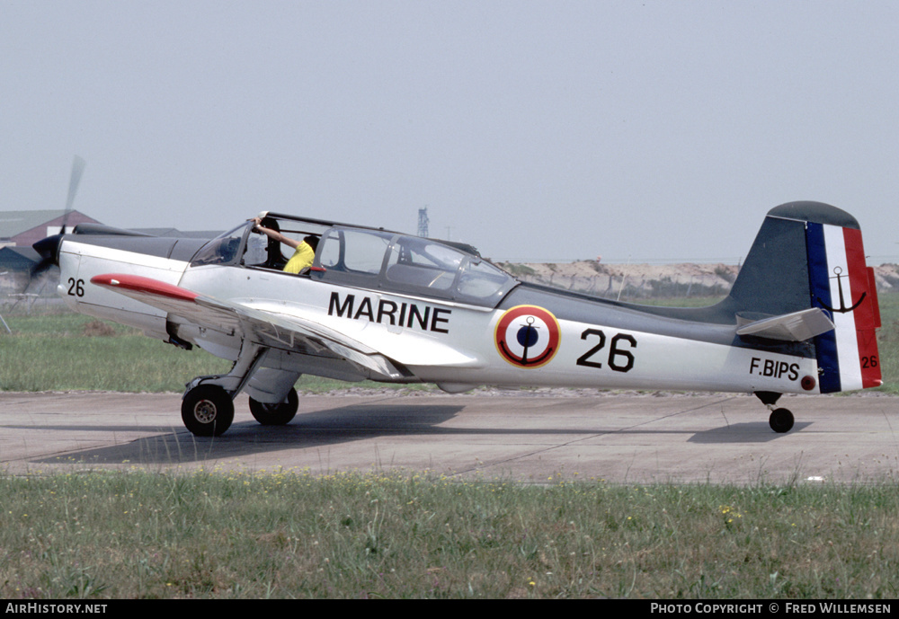 Aircraft Photo of F-BIPS / 26 | Morane-Saulnier MS-733 Alcyon | France - Navy | AirHistory.net #237890