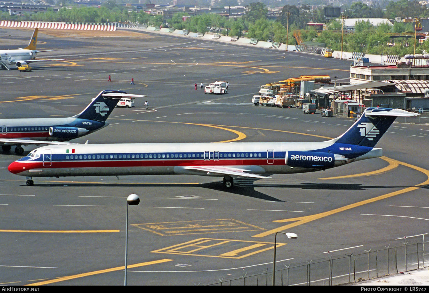 Aircraft Photo of N811ML | McDonnell Douglas MD-82 (DC-9-82) | AeroMéxico | AirHistory.net #237897