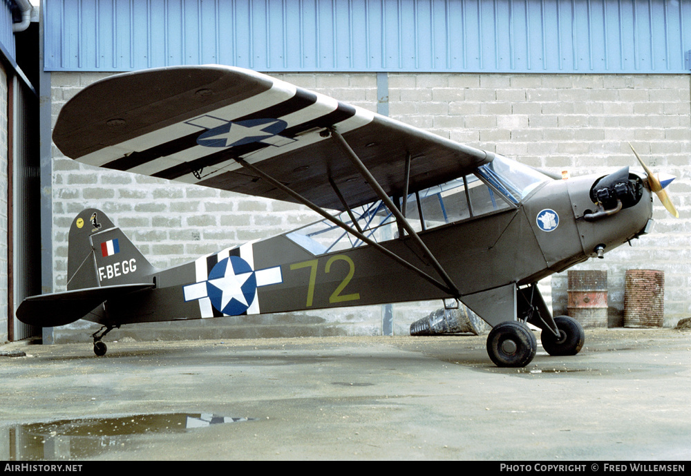 Aircraft Photo of F-BEGG | Piper J-3C-65 Cub | USA - Air Force | AirHistory.net #237899