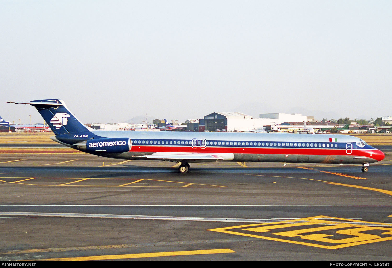 Aircraft Photo of XA-AMQ | McDonnell Douglas MD-82 (DC-9-82) | AeroMéxico | AirHistory.net #237918