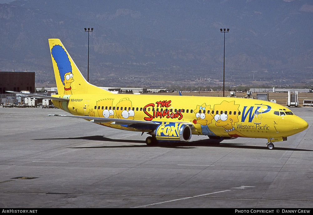 Aircraft Photo of N949WP | Boeing 737-301 | Western Pacific Airlines | AirHistory.net #237921