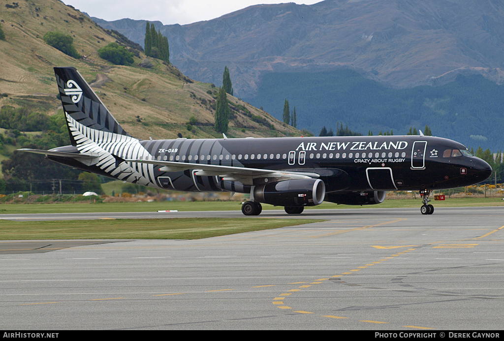 Aircraft Photo of ZK-OAB | Airbus A320-232 | Air New Zealand | AirHistory.net #237955