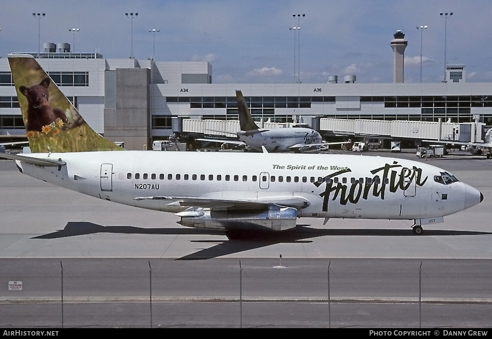 Aircraft Photo of N207AU | Boeing 737-201 | Frontier Airlines | AirHistory.net #237957