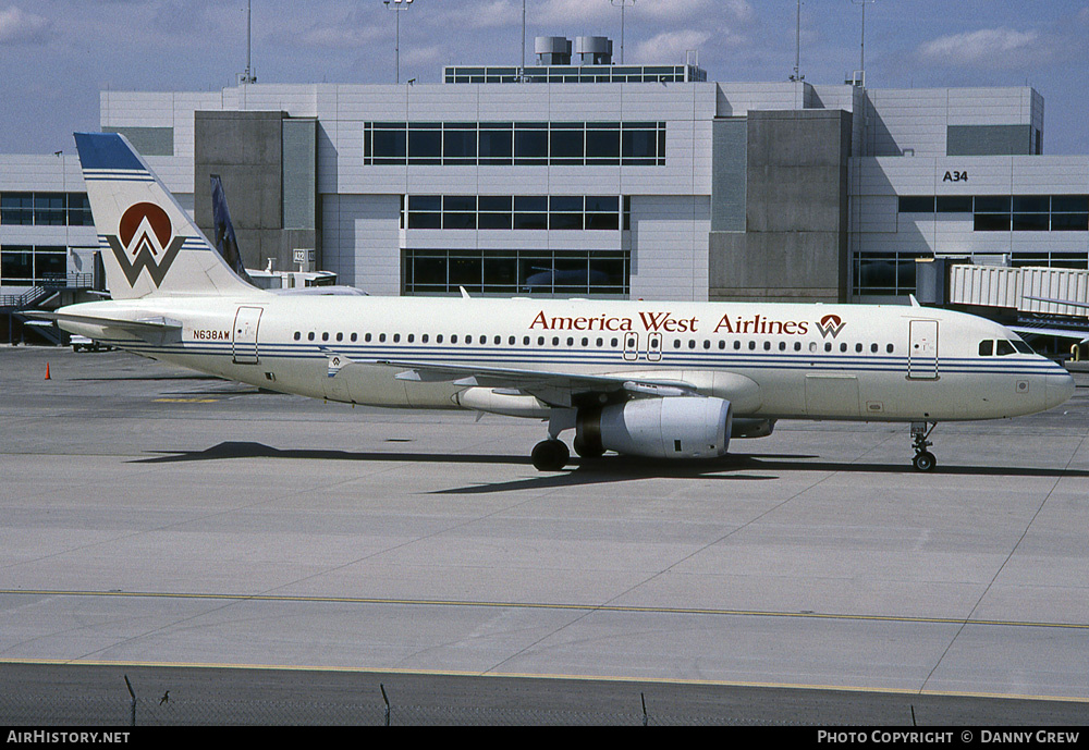 Aircraft Photo of N638AW | Airbus A320-232 | America West Airlines | AirHistory.net #237963