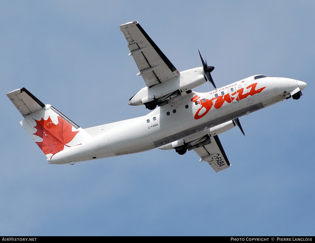 Aircraft Photo of C-FABA | De Havilland Canada DHC-8-102 Dash 8 | Air Canada Jazz | AirHistory.net #237968