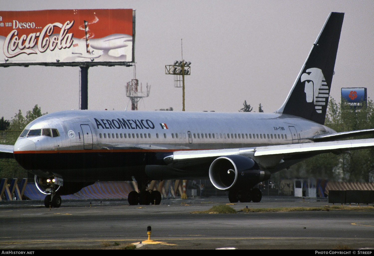 Aircraft Photo of XA-TNS | Boeing 767-283/ER | AeroMéxico | AirHistory.net #237971
