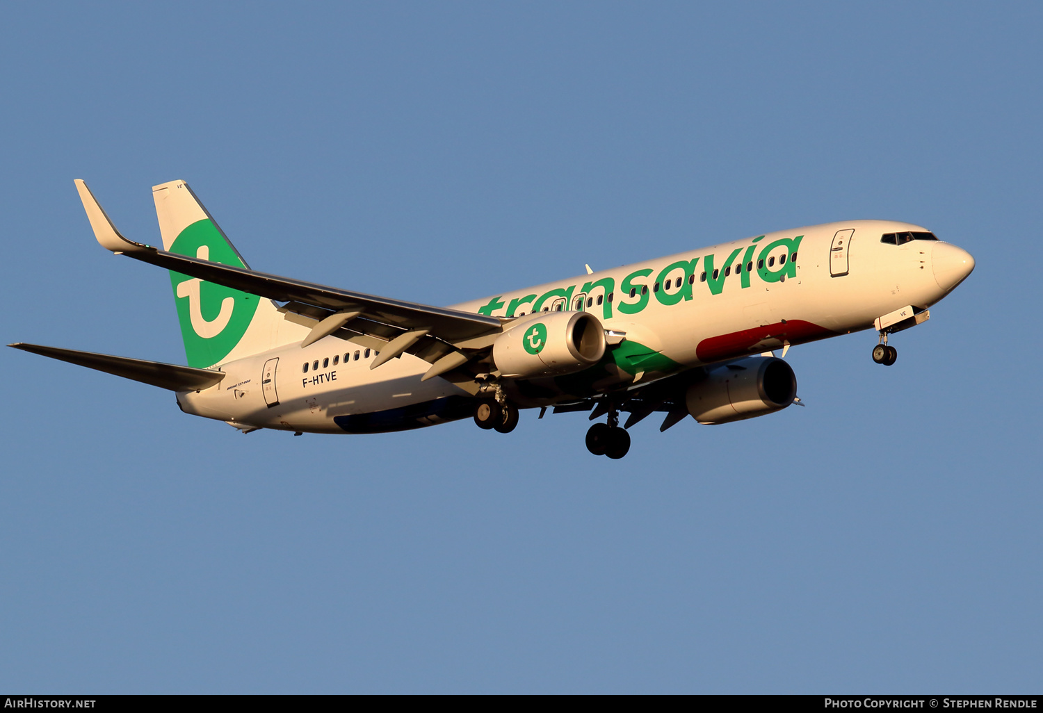 Aircraft Photo of F-HTVE | Boeing 737-800 | Transavia | AirHistory.net #237972