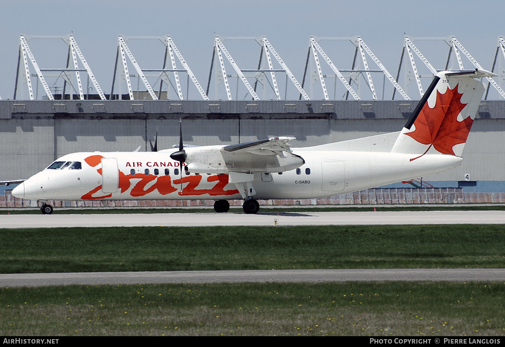 Aircraft Photo of C-GABO | De Havilland Canada DHC-8-311Q Dash 8 | Air Canada Jazz | AirHistory.net #237989