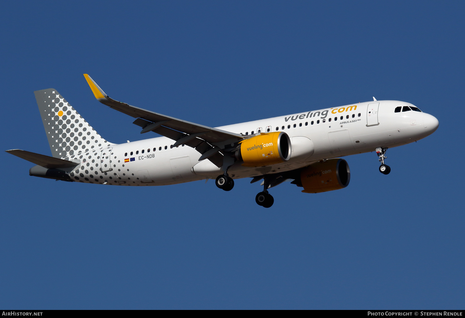 Aircraft Photo of EC-NDB | Airbus A320-271N | Vueling Airlines | AirHistory.net #237991