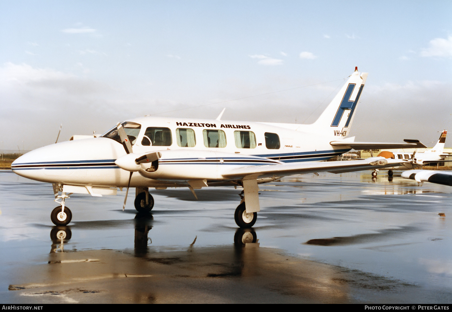 Aircraft Photo of VH-MZK | Piper PA-31-350 Chieftain | Hazelton Airlines | AirHistory.net #237993