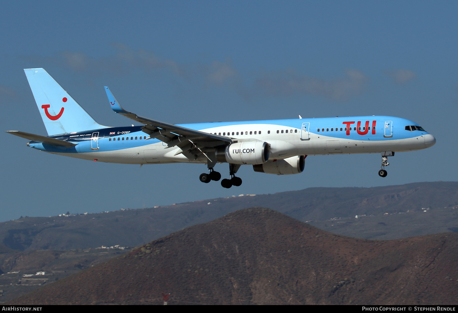 Aircraft Photo of G-OOBP | Boeing 757-2G5 | TUI | AirHistory.net #238004