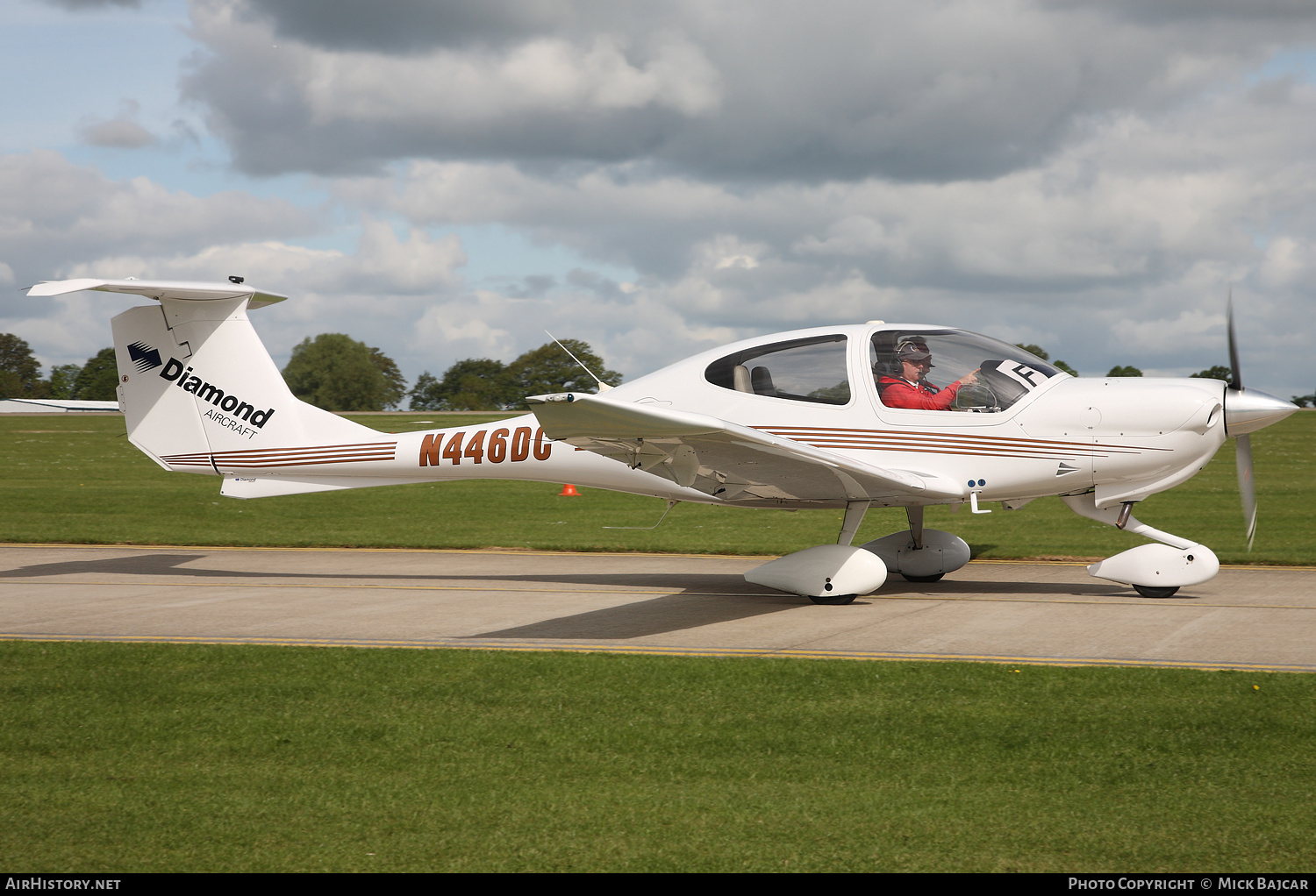 Aircraft Photo of N446DC | Diamond DA40 Diamond Star | AirHistory.net #238029