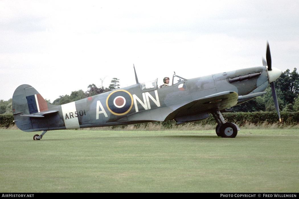 Aircraft Photo of G-AWII / AR501 | Supermarine 349 Spitfire LF5C | UK - Air Force | AirHistory.net #238030