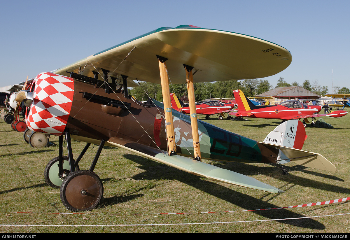 Aircraft Photo of LX-NIE | Nieuport 28 C1 (replica) | AirHistory.net #238032