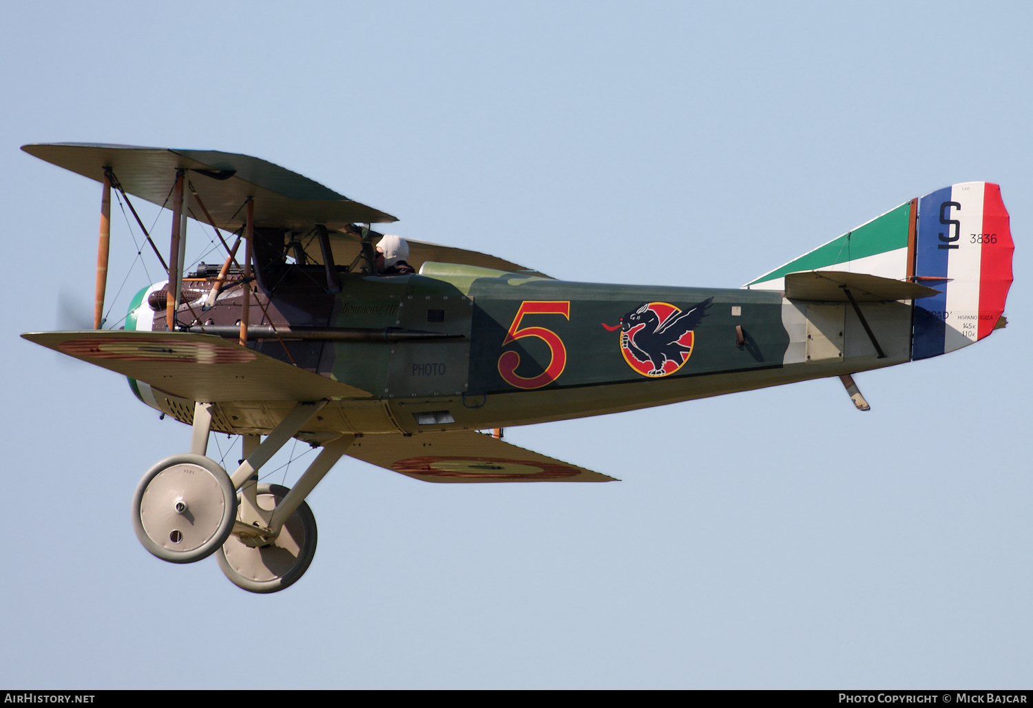 Aircraft Photo of F-AZFP / S3836 | SPAD S-XIII C1 | France - Air Force | AirHistory.net #238034