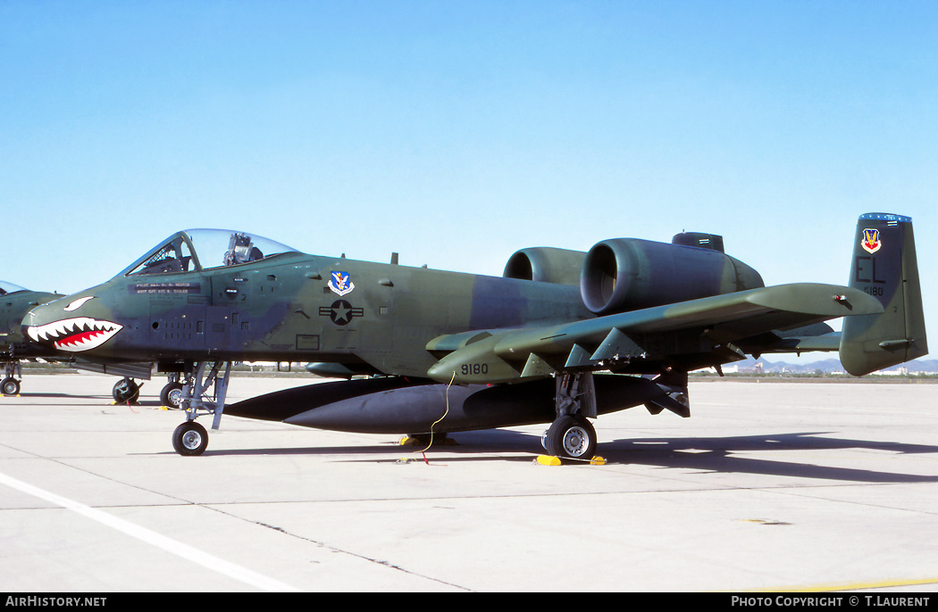 Aircraft Photo of 79-0180 | Fairchild A-10A Thunderbolt II | USA - Air Force | AirHistory.net #238075