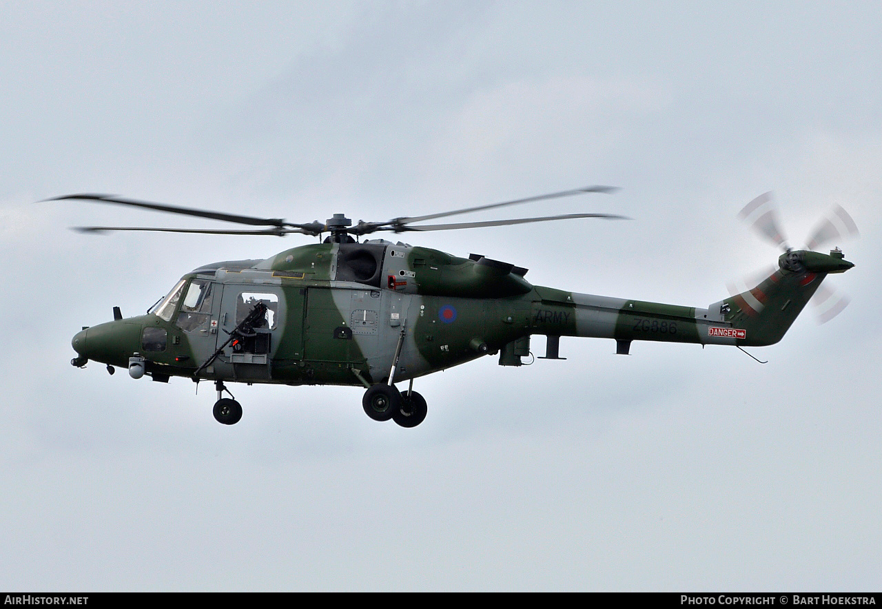 Aircraft Photo of ZG886 | Westland WG-13 Lynx AH9A | UK - Army | AirHistory.net #238089