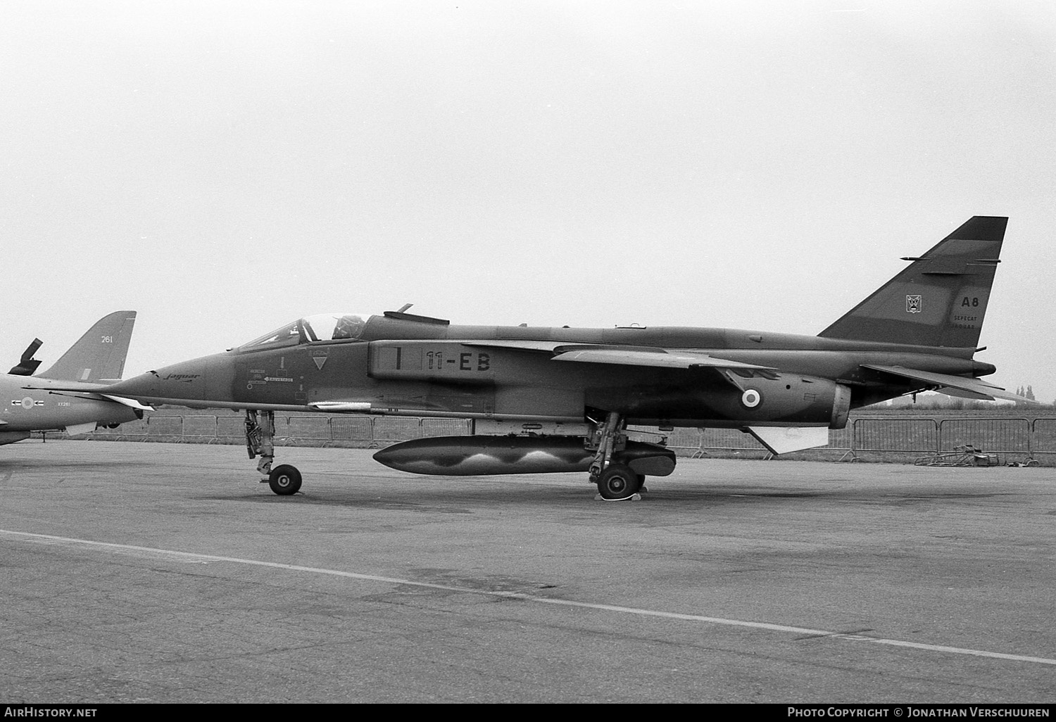 Aircraft Photo of A8 | Sepecat Jaguar A | France - Air Force | AirHistory.net #238090