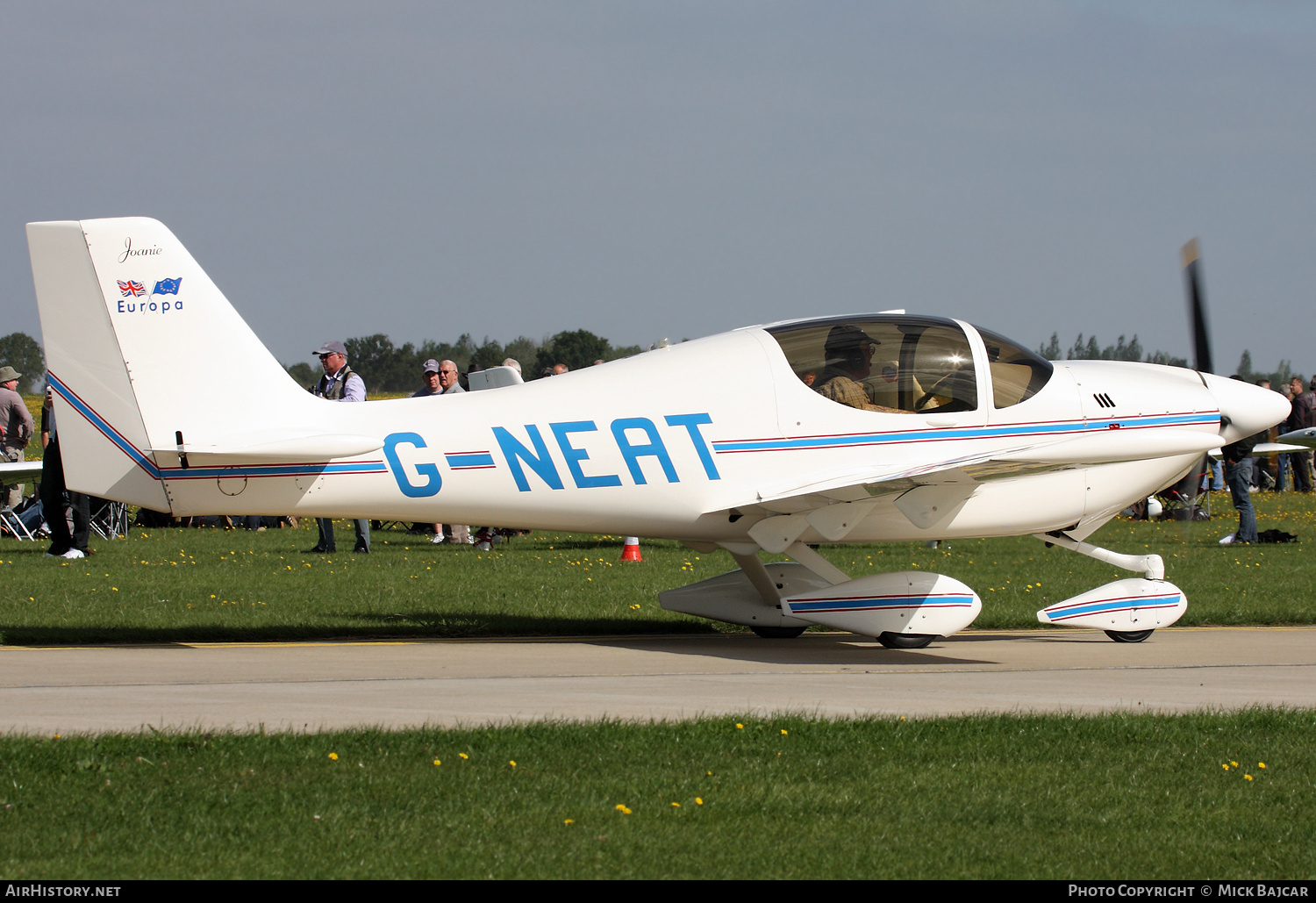 Aircraft Photo of G-NEAT | Europa Aircraft Europa | AirHistory.net #238103