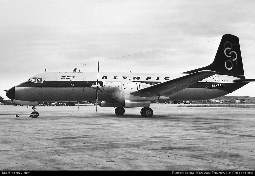 Aircraft Photo of SX-BBJ | NAMC YS-11A | Olympic | AirHistory.net #238104