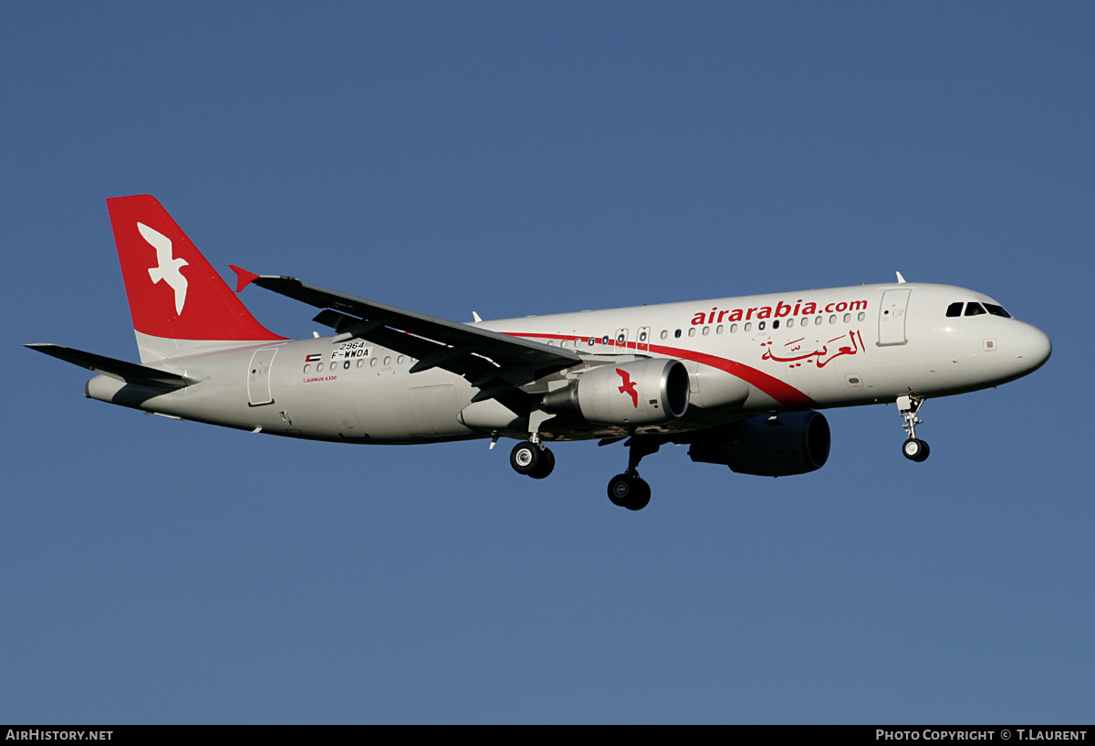 Aircraft Photo of F-WWDA | Airbus A320-214 | Air Arabia | AirHistory.net #238116