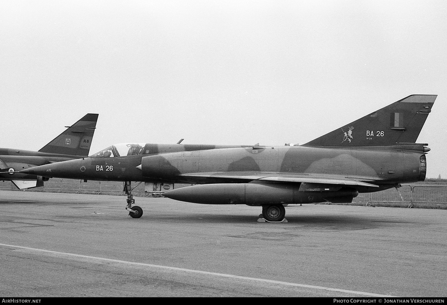Aircraft Photo of BA26 | Dassault Mirage 5BA | Belgium - Air Force | AirHistory.net #238141