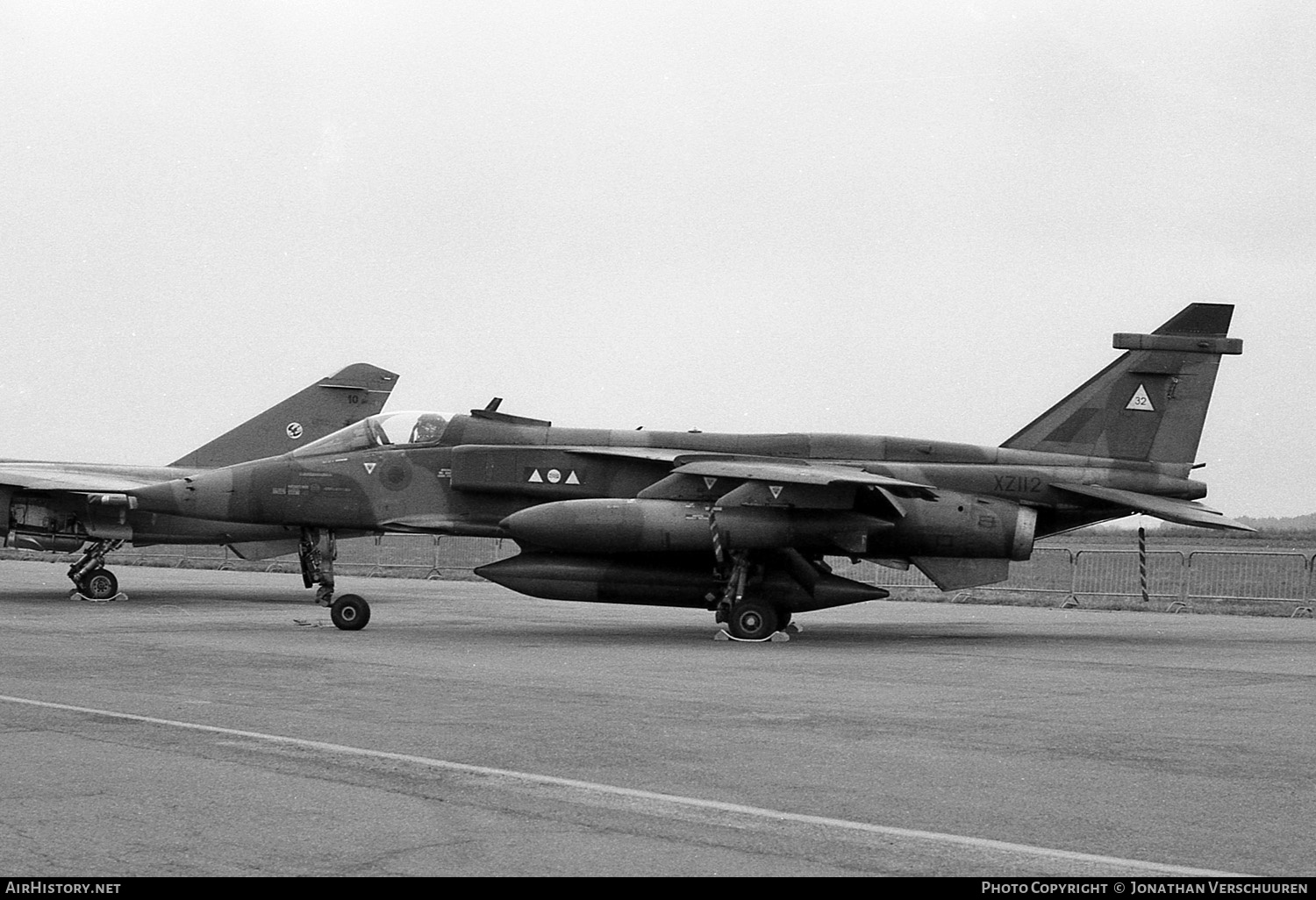 Aircraft Photo of XZ112 | Sepecat Jaguar GR1A | UK - Air Force | AirHistory.net #238142