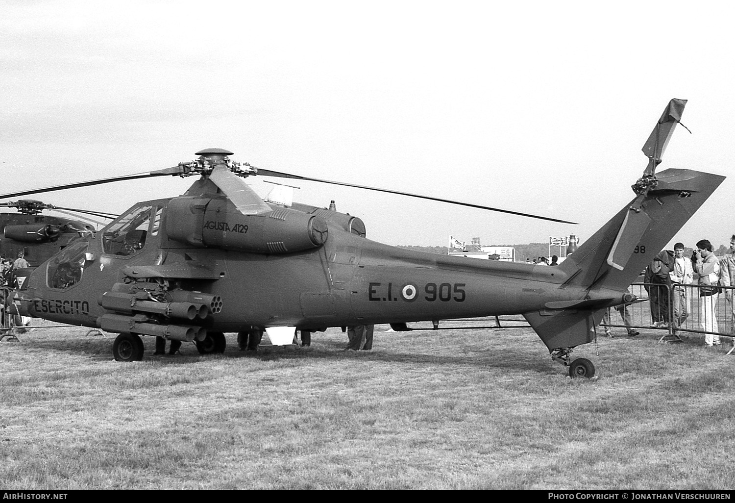 Aircraft Photo of MM598 | Agusta A-129 Mangusta | Italy - Army | AirHistory.net #238143