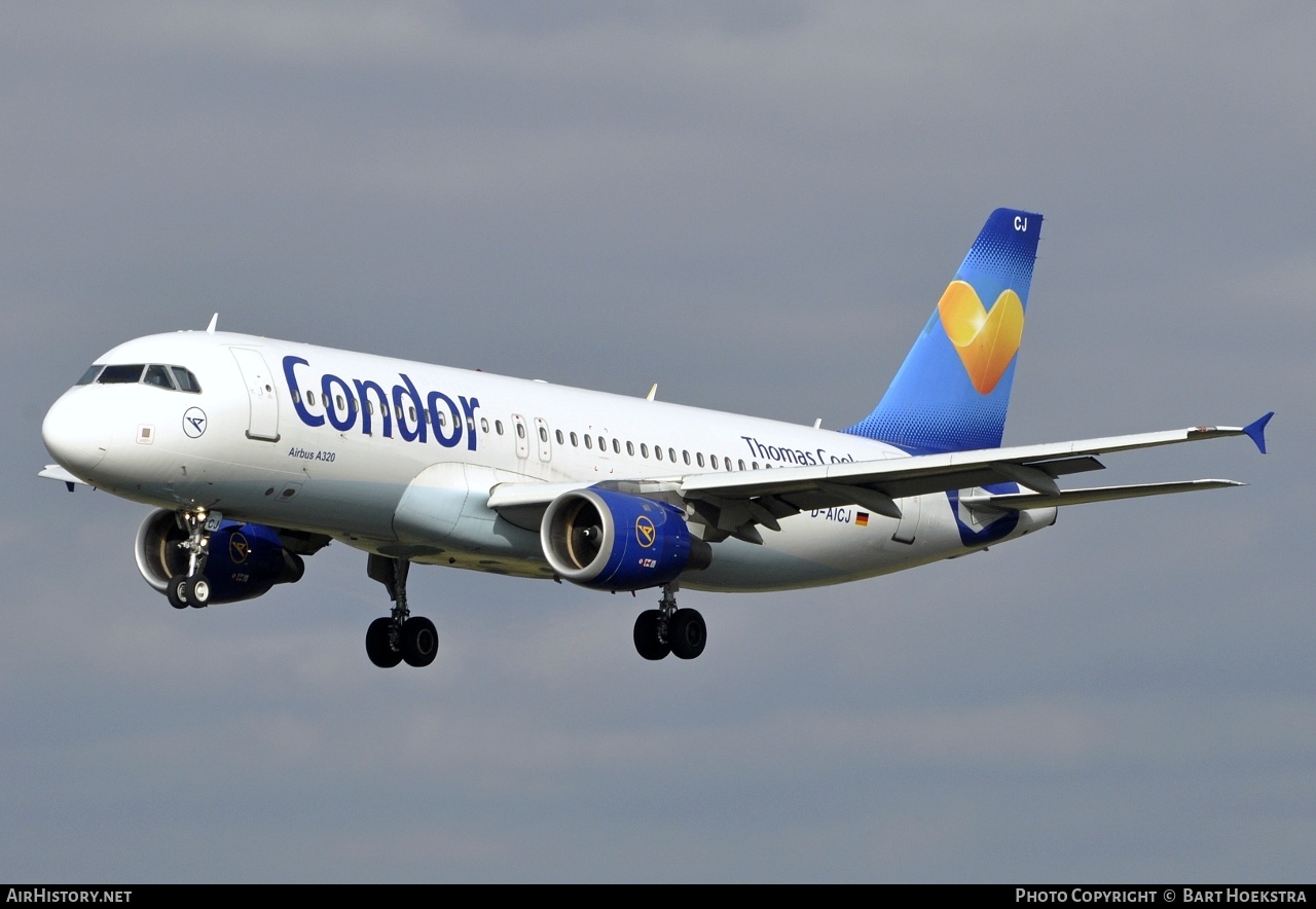 Aircraft Photo of D-AICJ | Airbus A320-212 | Condor Flugdienst | AirHistory.net #238144