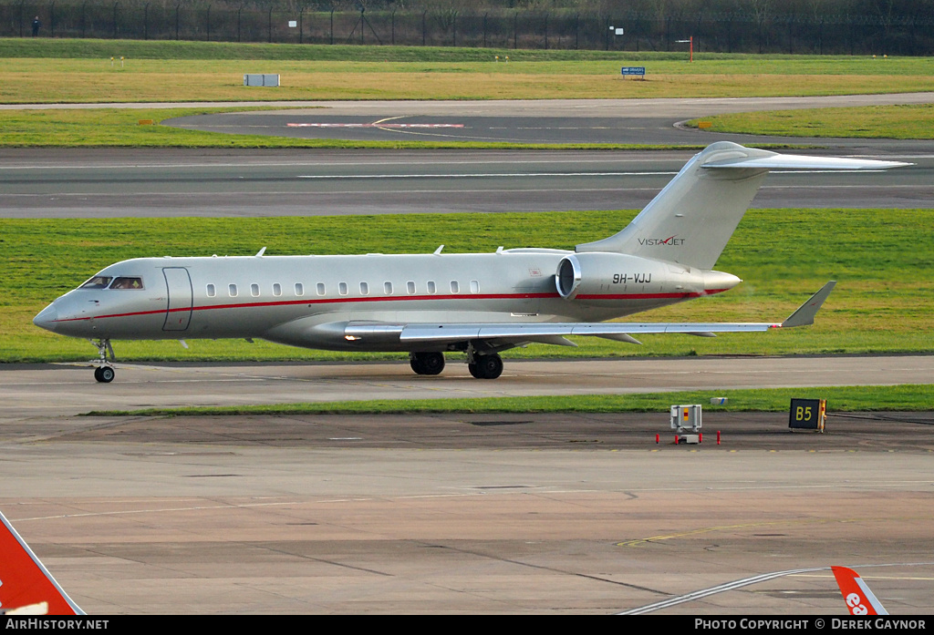 Aircraft Photo of 9H-VJJ | Bombardier Global 6000 (BD-700-1A10) | VistaJet | AirHistory.net #238168