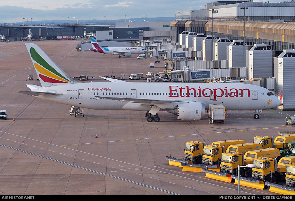 Aircraft Photo of ET-ATL | Boeing 787-8 Dreamliner | Ethiopian Airlines | AirHistory.net #238173
