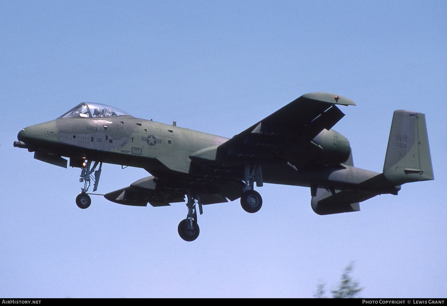 Aircraft Photo of 77-0231 / AF77-231 | Fairchild A-10A Thunderbolt II | USA - Air Force | AirHistory.net #238194