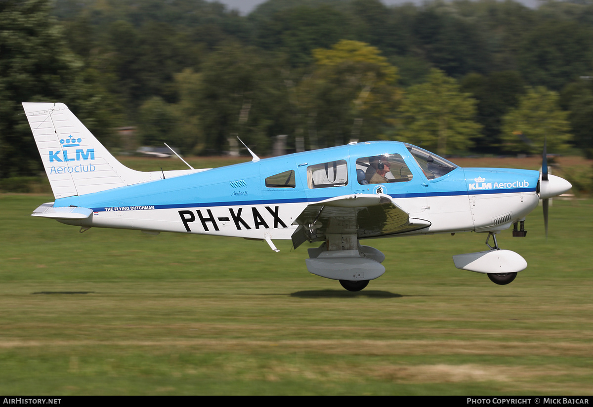 Aircraft Photo of PH-KAX | Piper PA-28-181 Archer II | KLM Aeroclub | AirHistory.net #238196