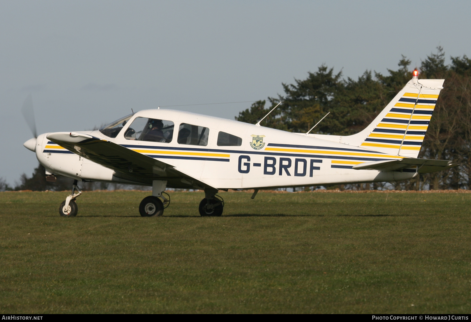 Aircraft Photo of G-BRDF | Piper PA-28-161 Warrior II | WLAC - West London Aero Club | AirHistory.net #238213