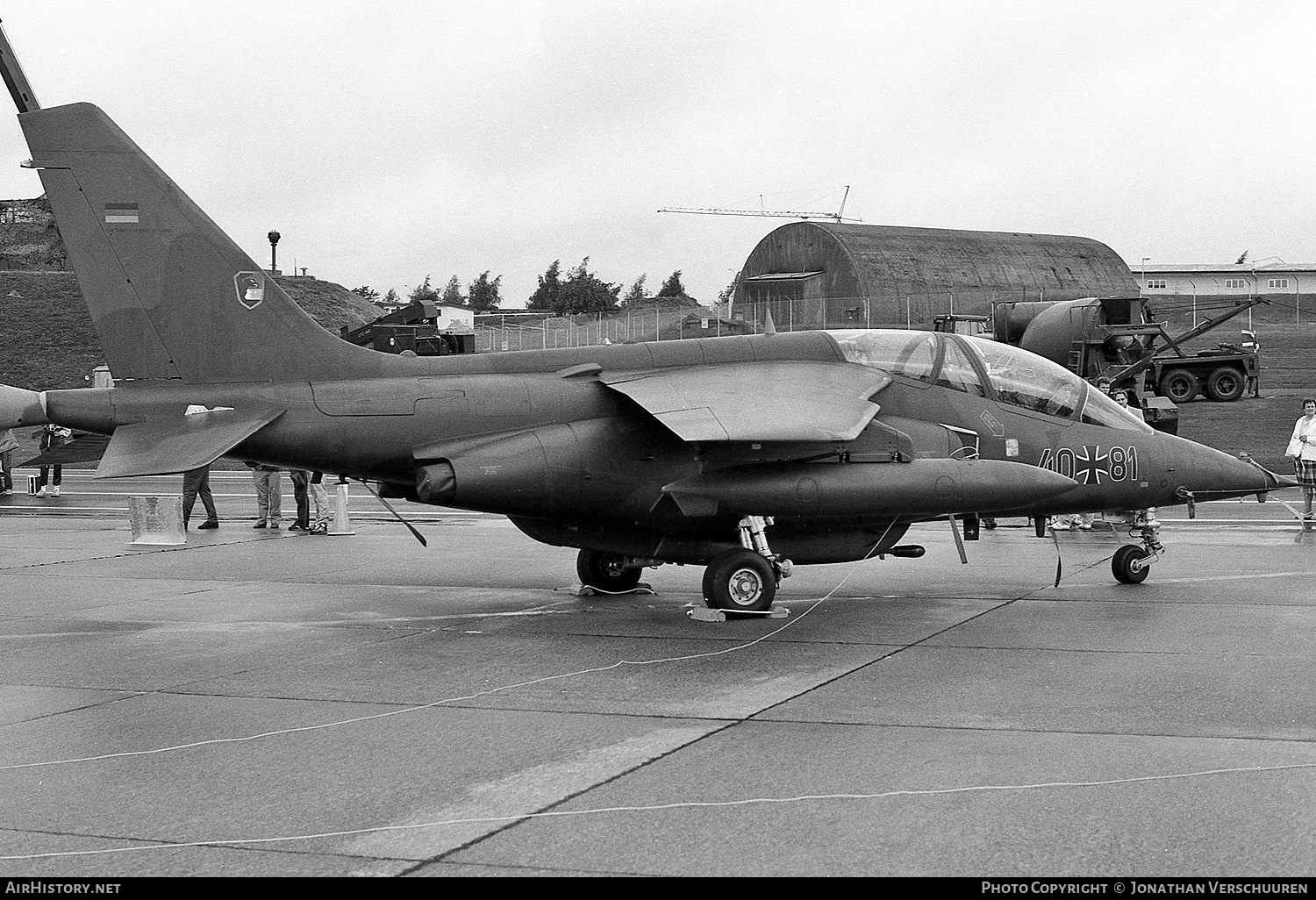 Aircraft Photo of 4081 | Dassault-Dornier Alpha Jet A | Germany - Air Force | AirHistory.net #238216