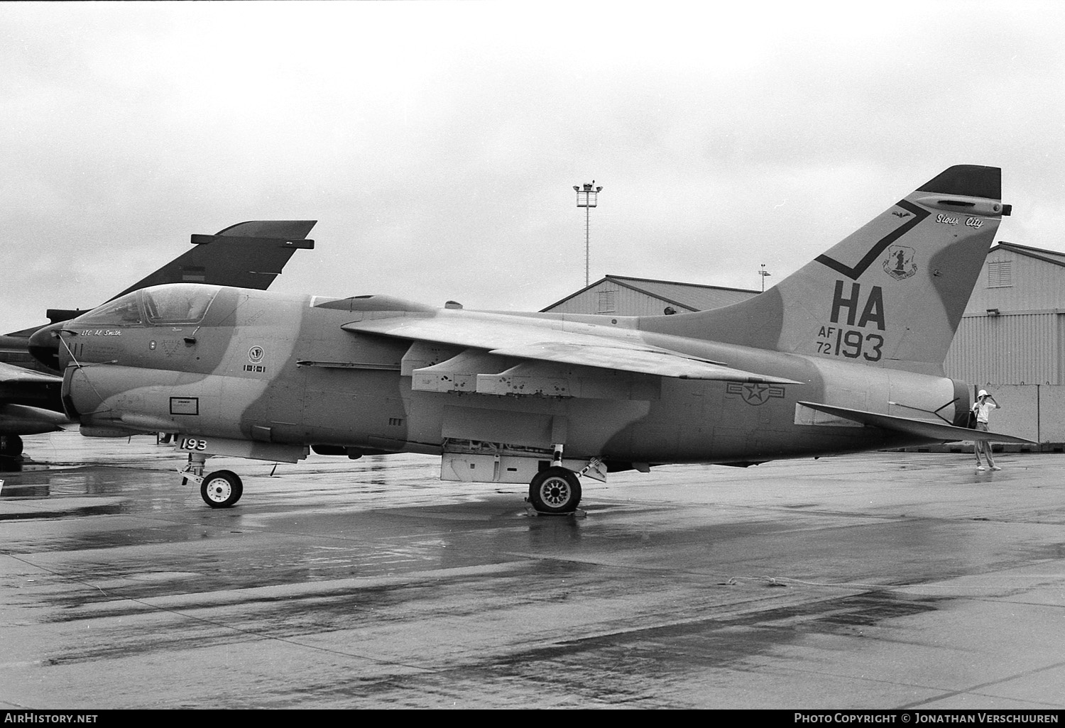 Aircraft Photo of 72-0193 / AF72-193 | LTV A-7D Corsair II | USA - Air Force | AirHistory.net #238217