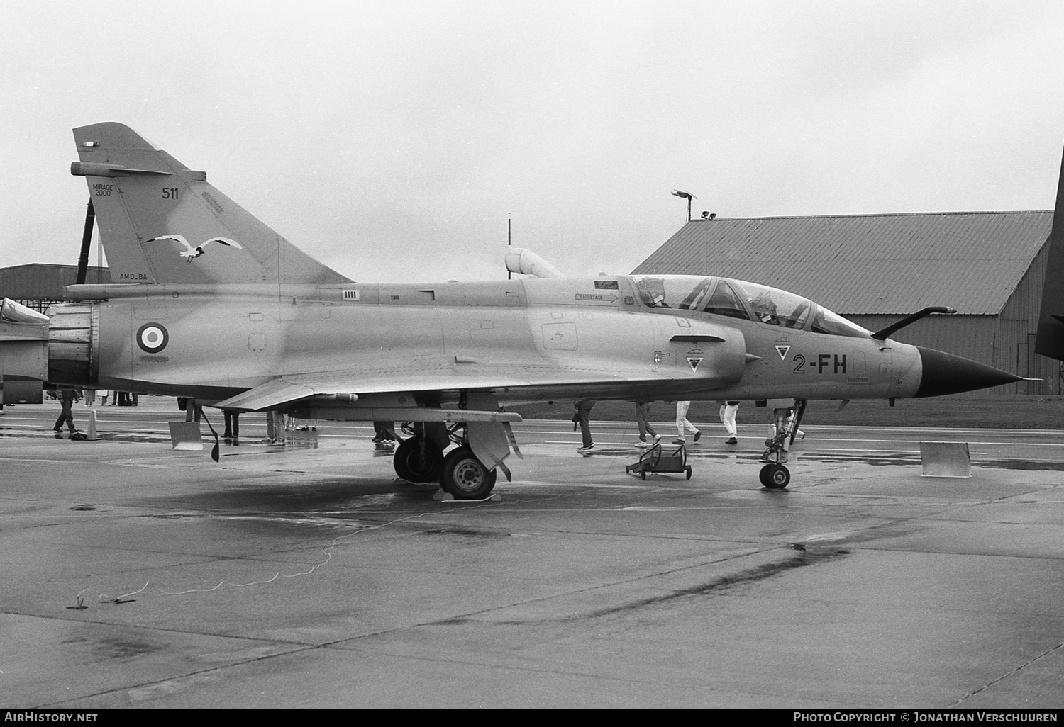 Aircraft Photo of 511 | Dassault Mirage 2000B | France - Air Force | AirHistory.net #238219