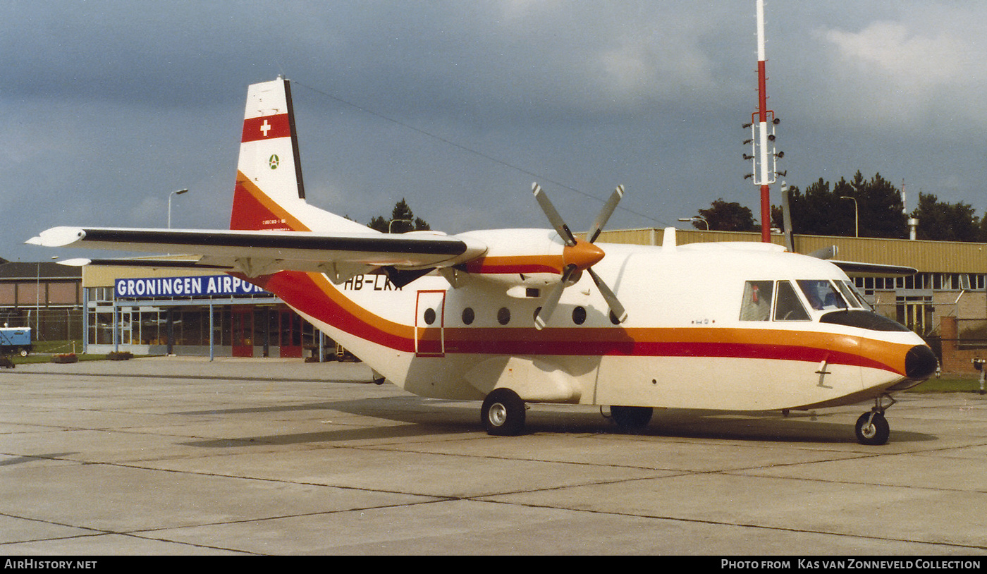 Aircraft Photo of HB-LKX | CASA C-212-100 Aviocar | AirHistory.net #238225