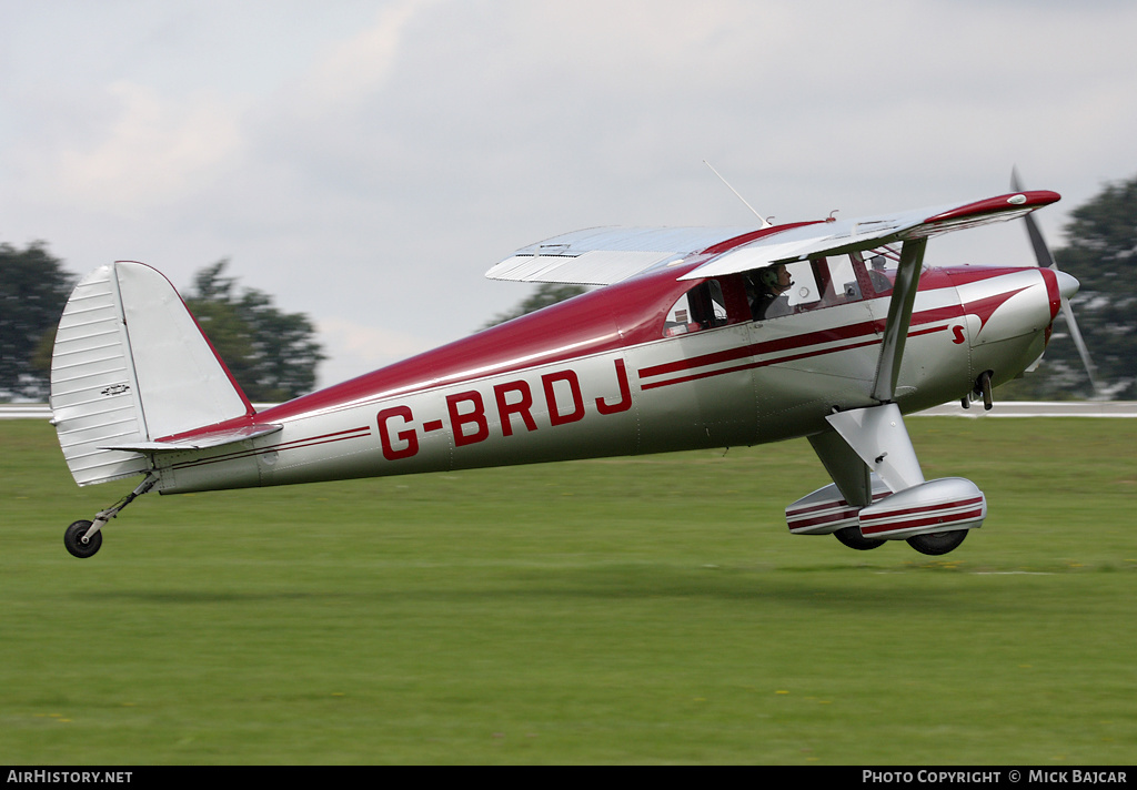 Aircraft Photo of G-BRDJ | Luscombe 8F Silvaire | AirHistory.net #238234