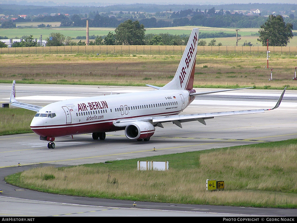 Aircraft Photo of D-ABAG | Boeing 737-86J | Air Berlin | AirHistory.net #238238