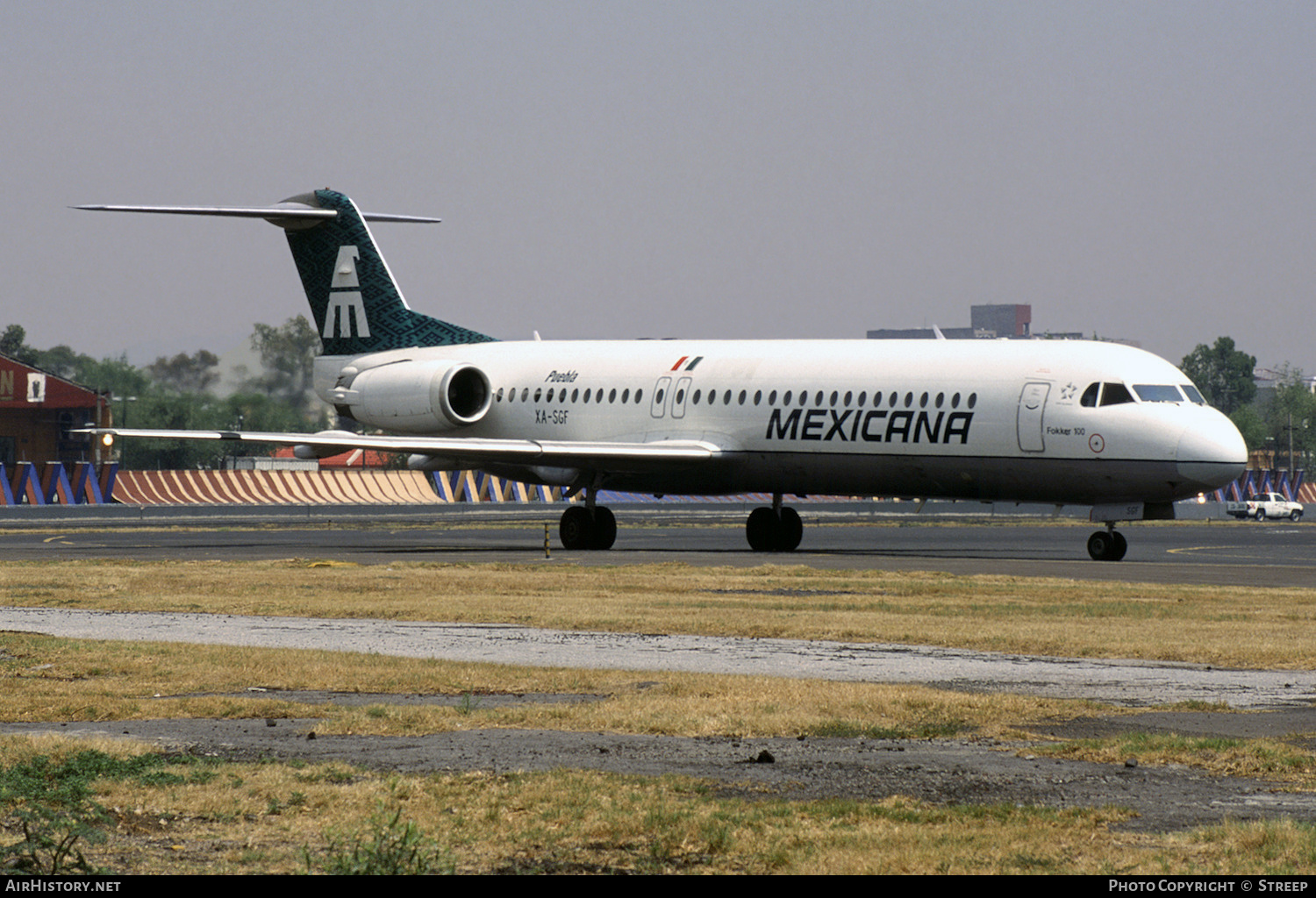 Aircraft Photo of XA-SGF | Fokker 100 (F28-0100) | Mexicana | AirHistory.net #238250
