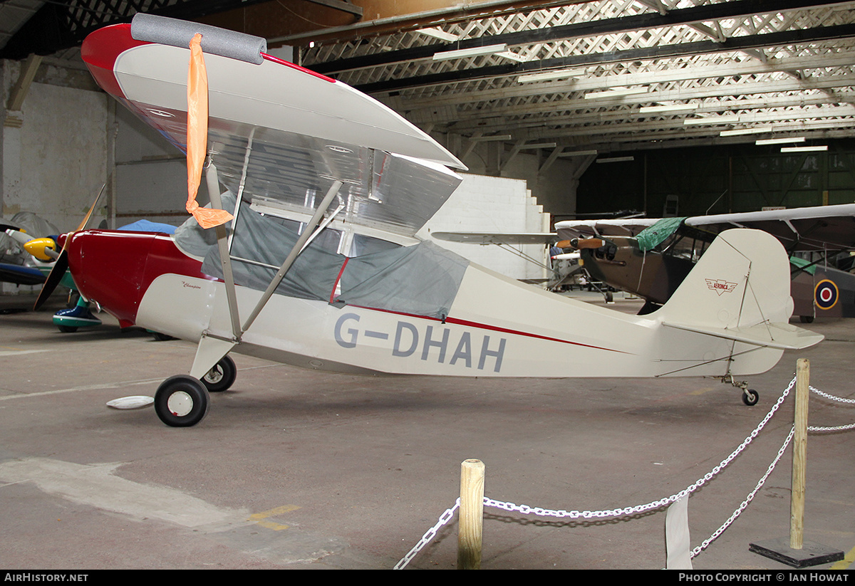 Aircraft Photo of G-DHAH | Aeronca 7BCM Champion | AirHistory.net #238263