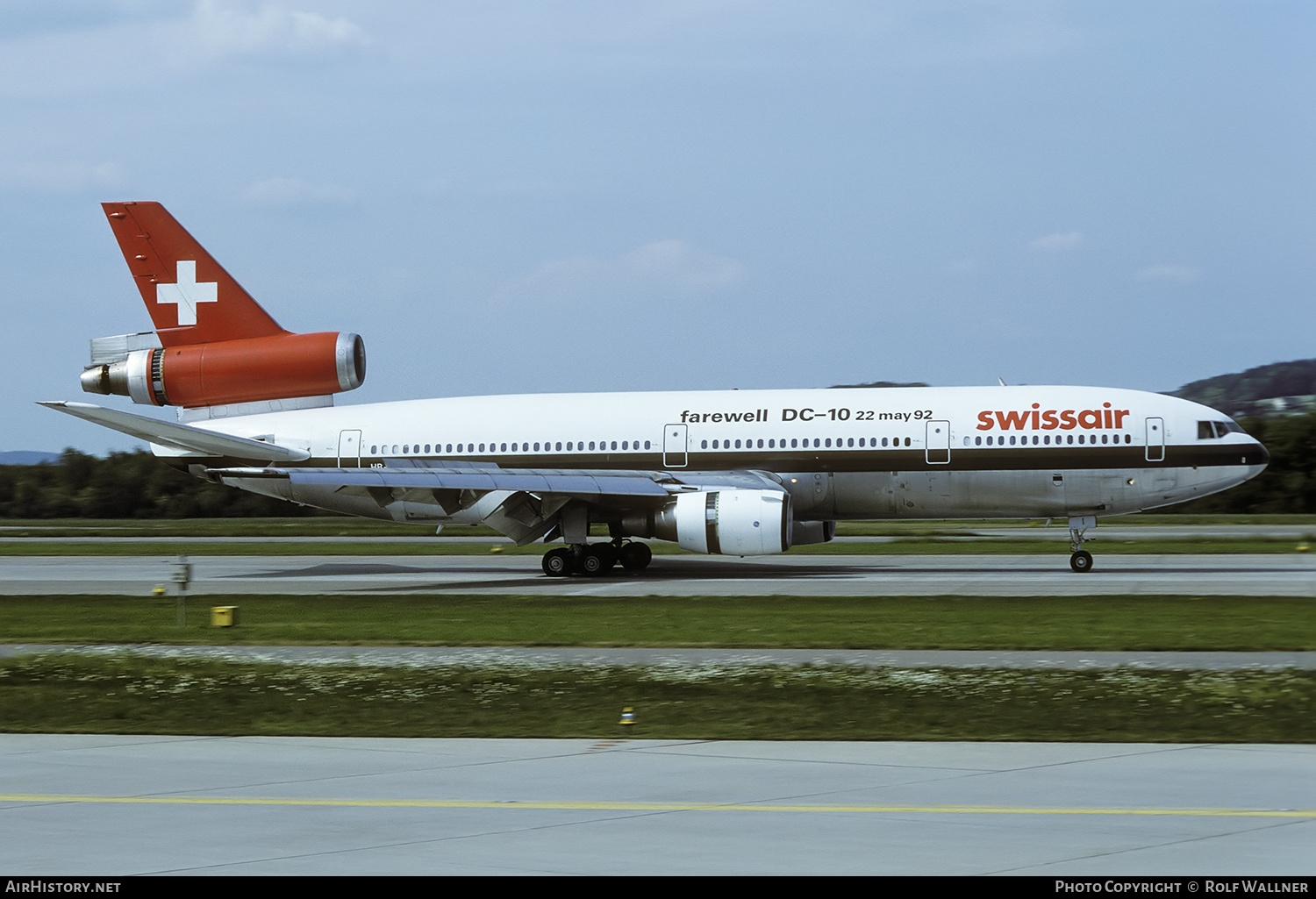 Aircraft Photo of HB-IHI | McDonnell Douglas DC-10-30 | Swissair | AirHistory.net #238284
