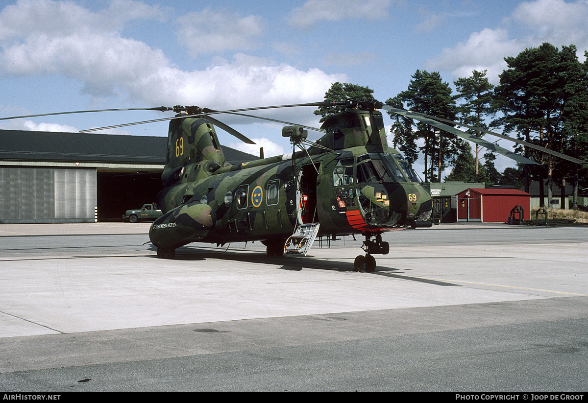 Aircraft Photo of 04069 | Boeing Vertol Hkp4C (KV-107-II-16) | Sweden - Navy | AirHistory.net #238287