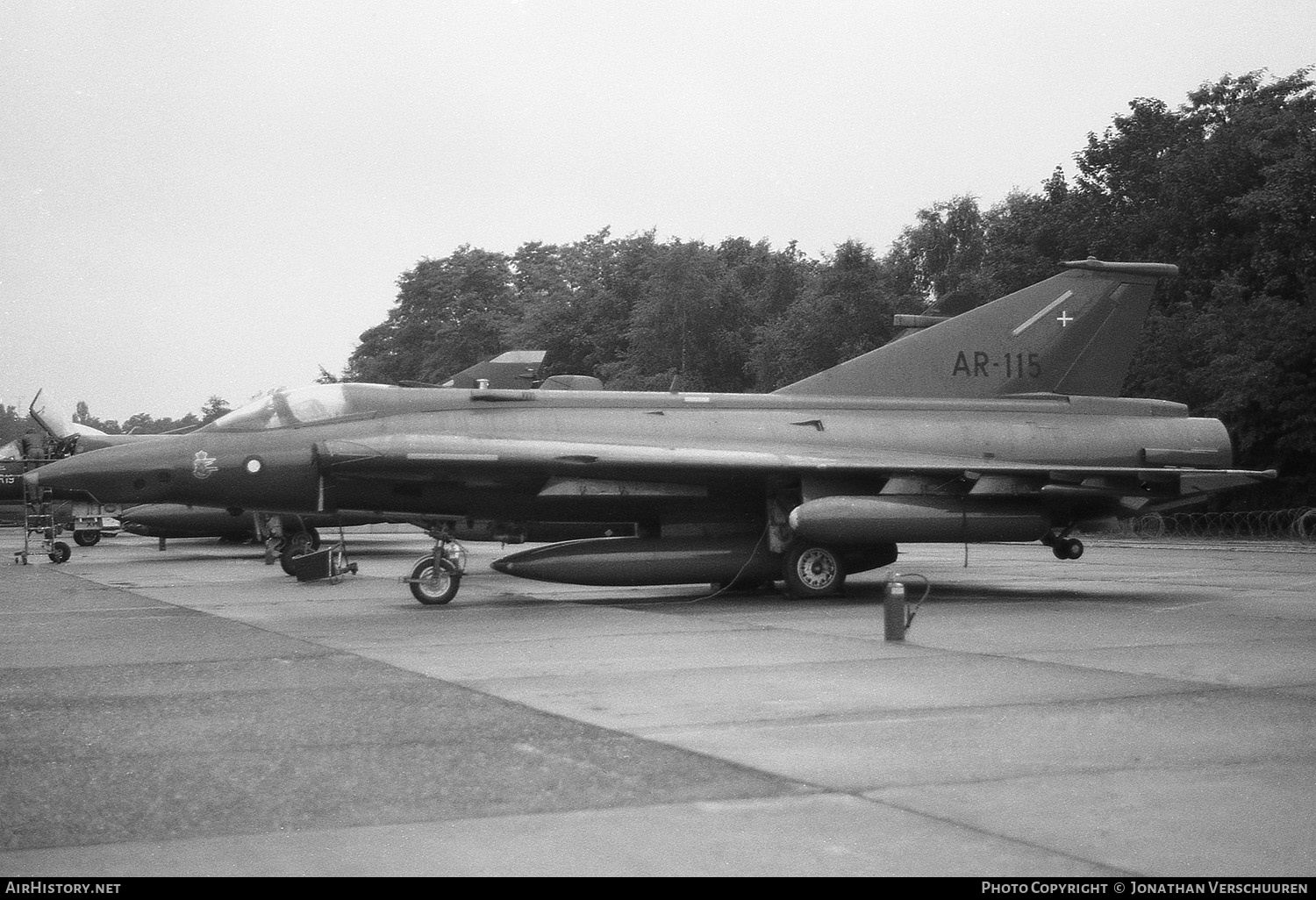 Aircraft Photo of AR-115 | Saab RF-35 Draken | Denmark - Air Force | AirHistory.net #238297