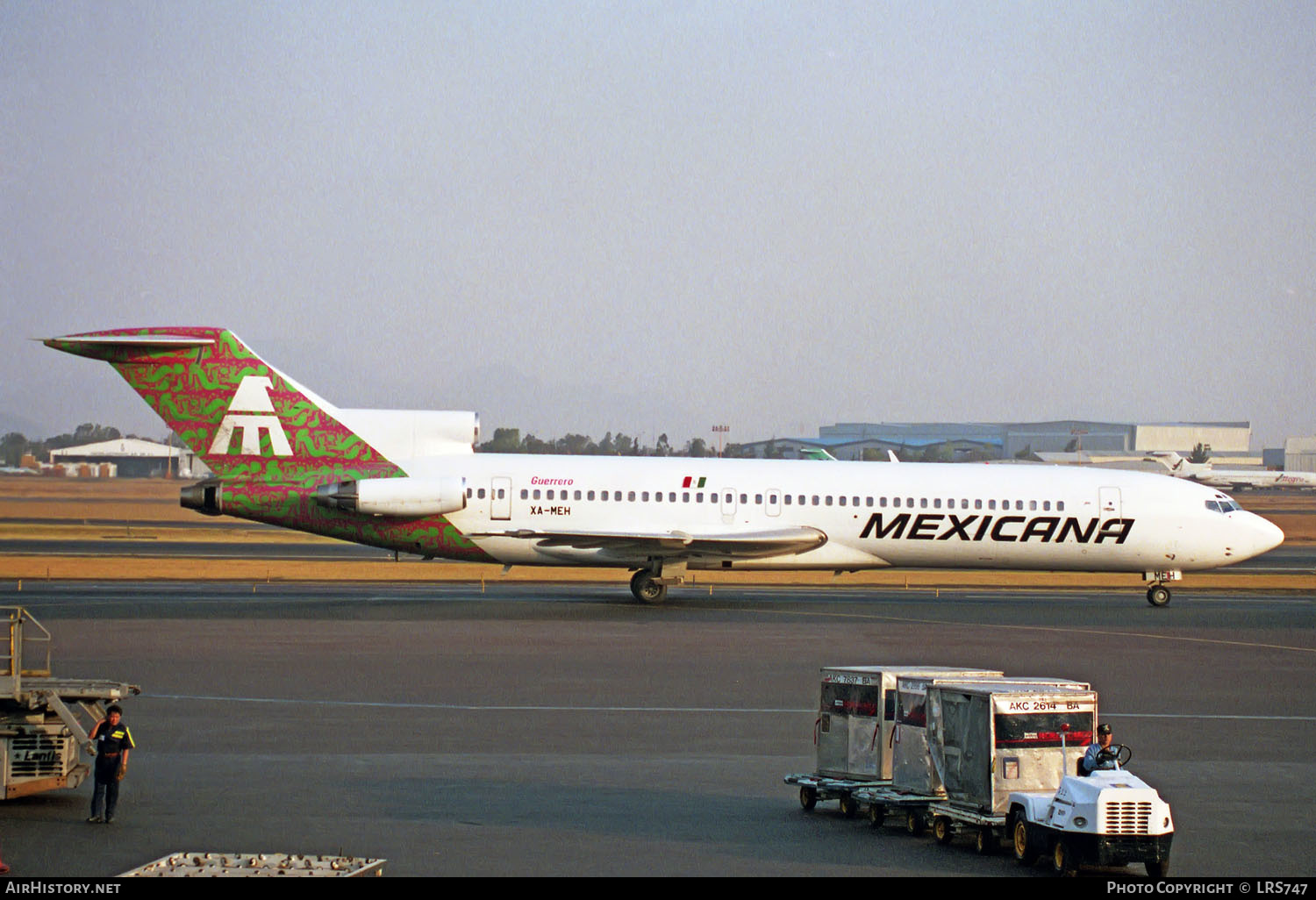 Aircraft Photo of XA-MEH | Boeing 727-264/Adv | Mexicana | AirHistory.net #238319