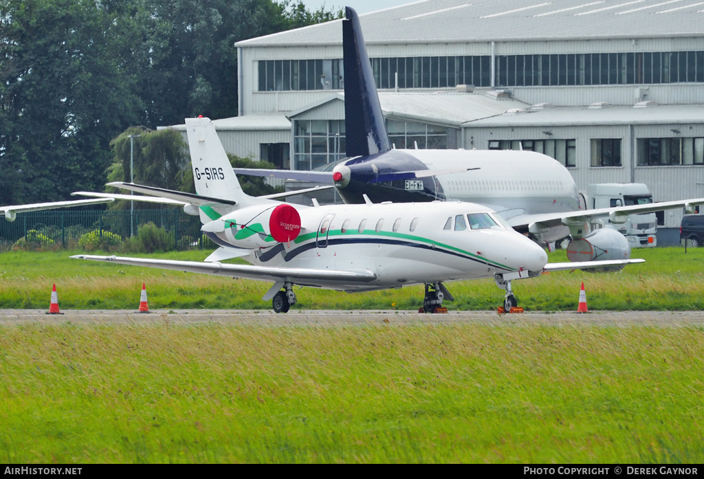 Aircraft Photo of G-SIRS | Cessna 560XL Citation Excel | AirHistory.net #238320