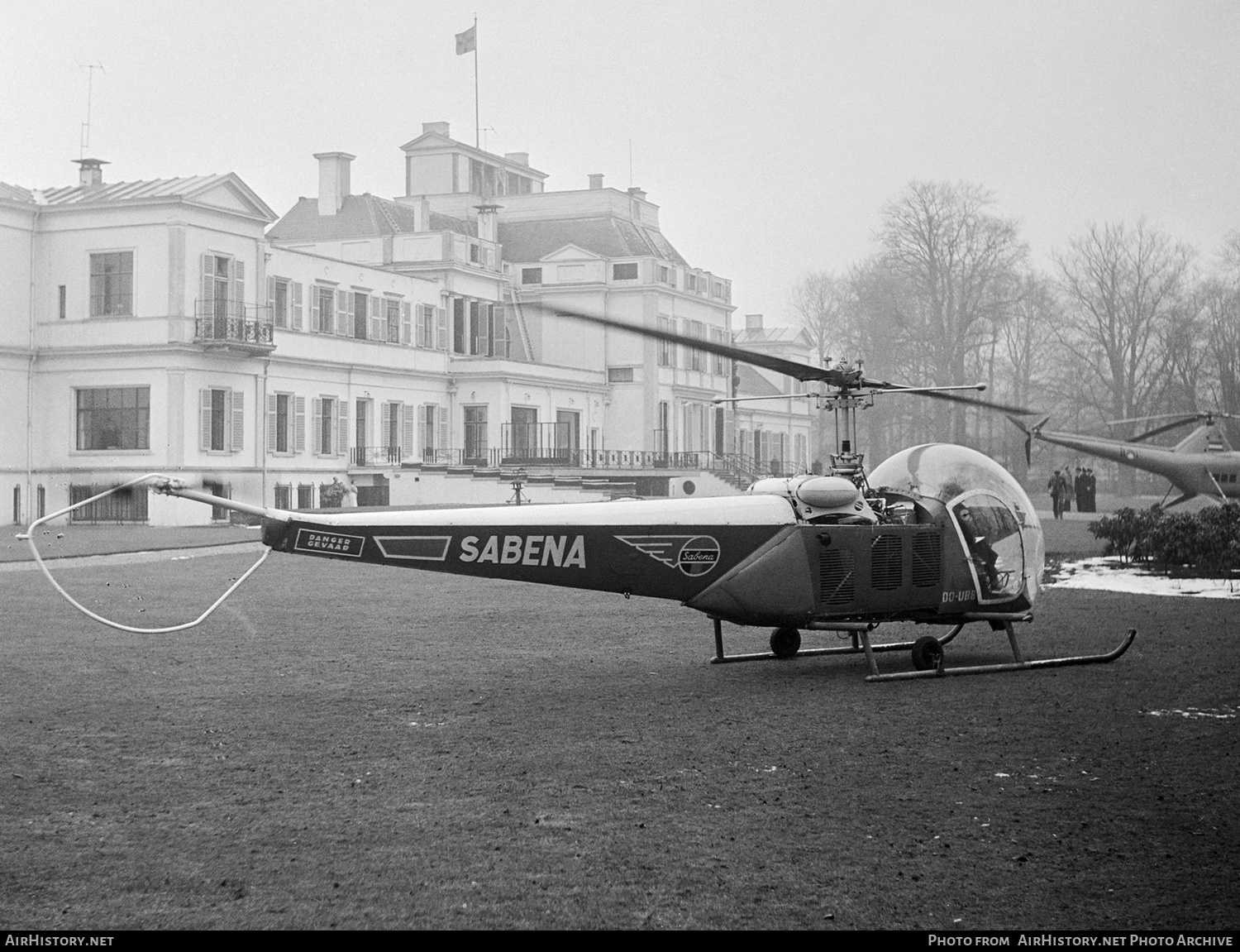 Aircraft Photo of OO-UBB | Bell 47D-1 | Sabena | AirHistory.net #238327