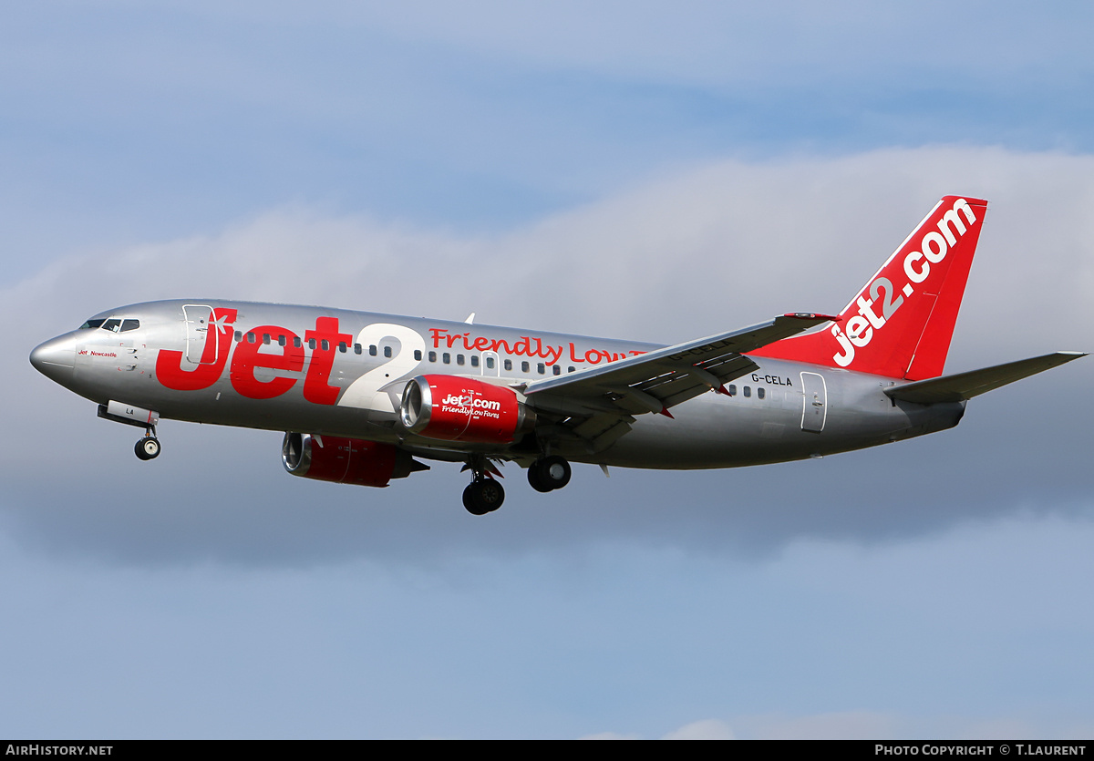 Aircraft Photo of G-CELA | Boeing 737-377(QC) | Jet2 | AirHistory.net #238330